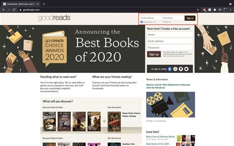 good reads login|goodreads sign in with amazon.